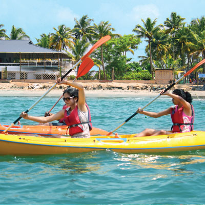 kayaking